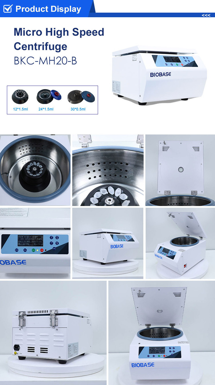 Biobase Centrifuge prp blood continuous flow filtration centrifuge desktop for Laboratory/Hospital