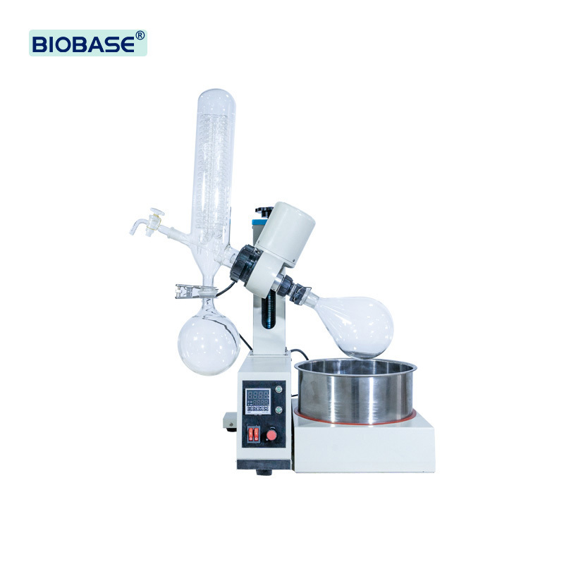 BIOBASE Factory Price Rotary Evaporator RE-1002 with Electronic Stepless Speed Control and LED Display for Lab