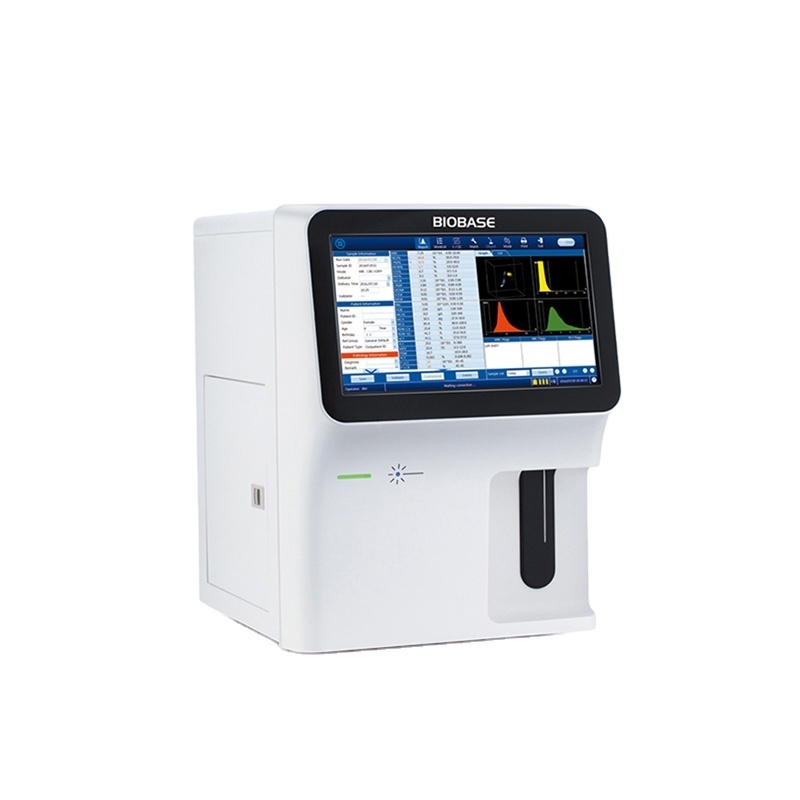 BIOBASE Manufacture Lab 21 parameter portable Fully Auto 5-part Hematology Analyzer for clinical use