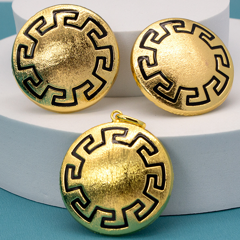 New Fashion Gold Plated Jewelry Gross Earring ,Hidden Camera Stud Handmade Bohemian Earrings Women Jewelry Set