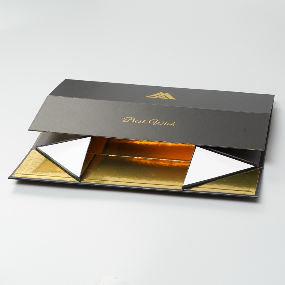 Wholesale Custom Logo Luxury Folding Closure Paper Cardboard Packaging Set Wine Magnetic Gift Box