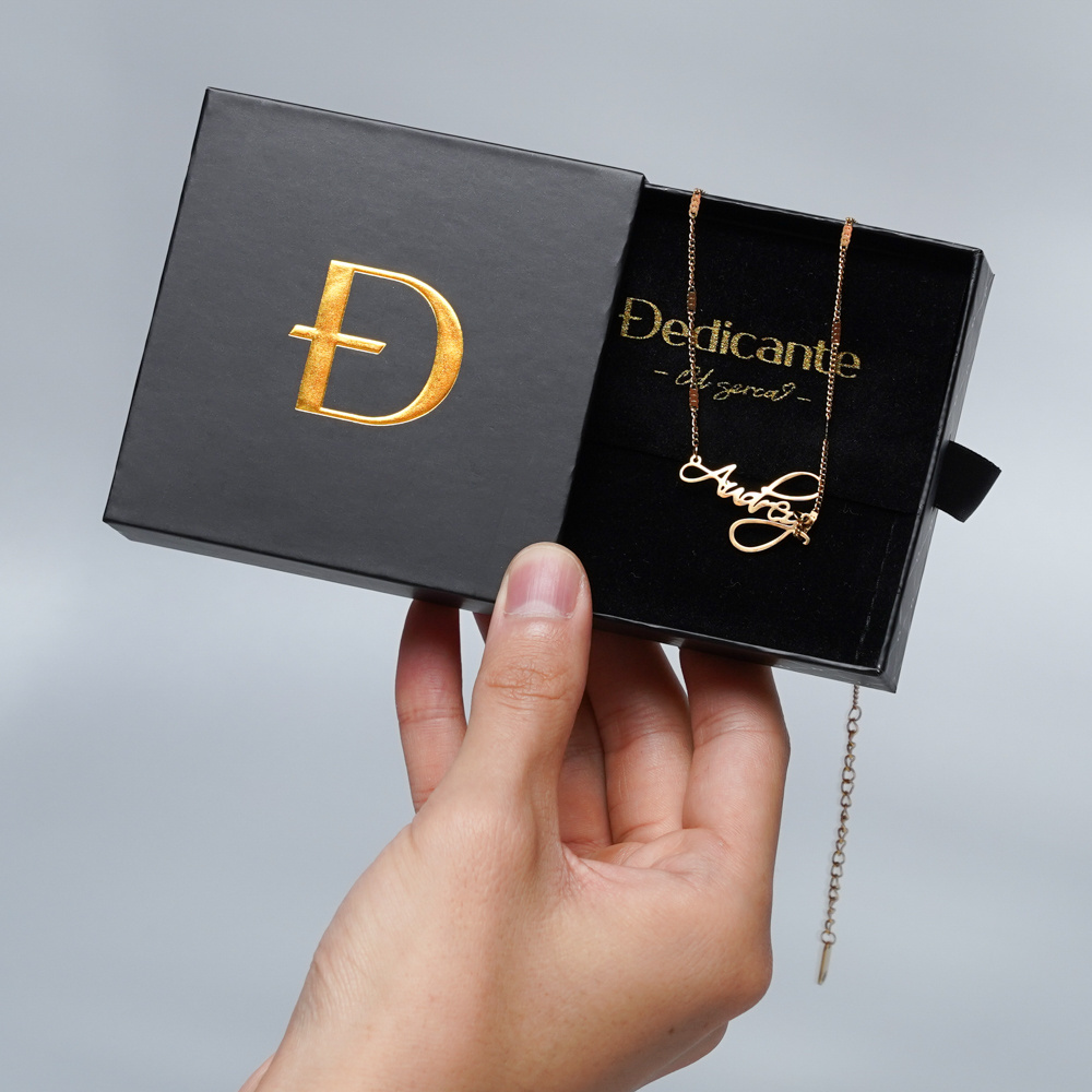 Custom Logo Jewellery Earrings Necklace Gift Set Paper Box Packaging Jewelry Boxes