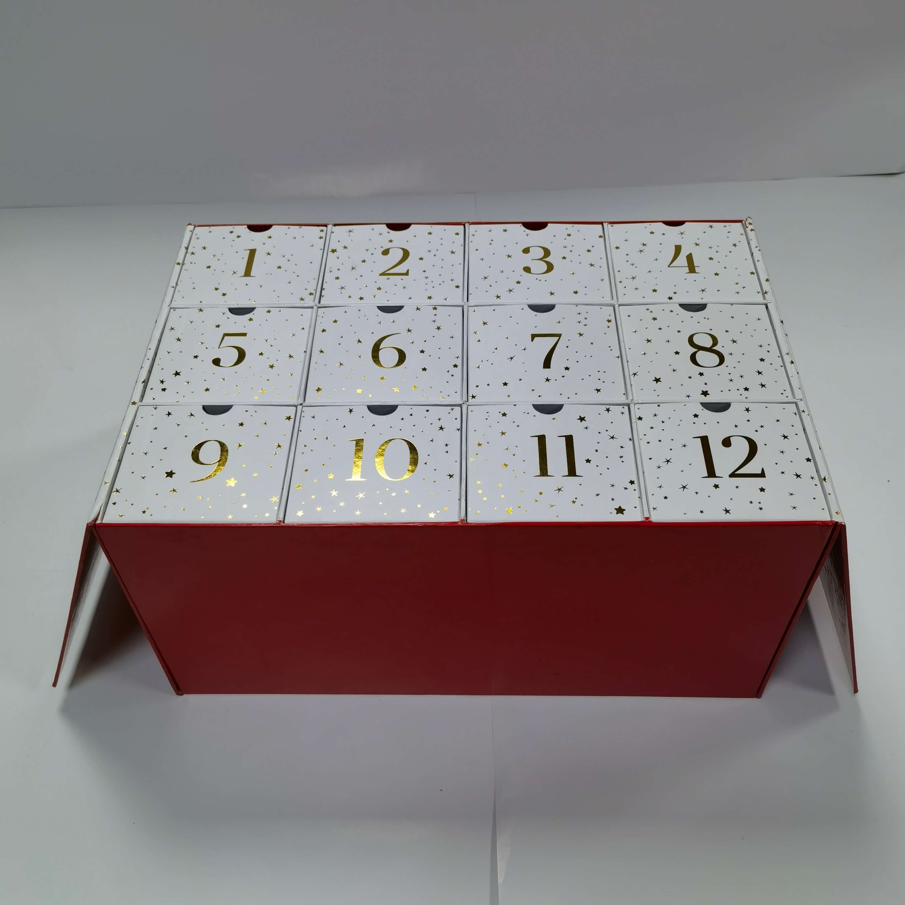 2024 New custom advent calendar box cosmetic display box for perfume