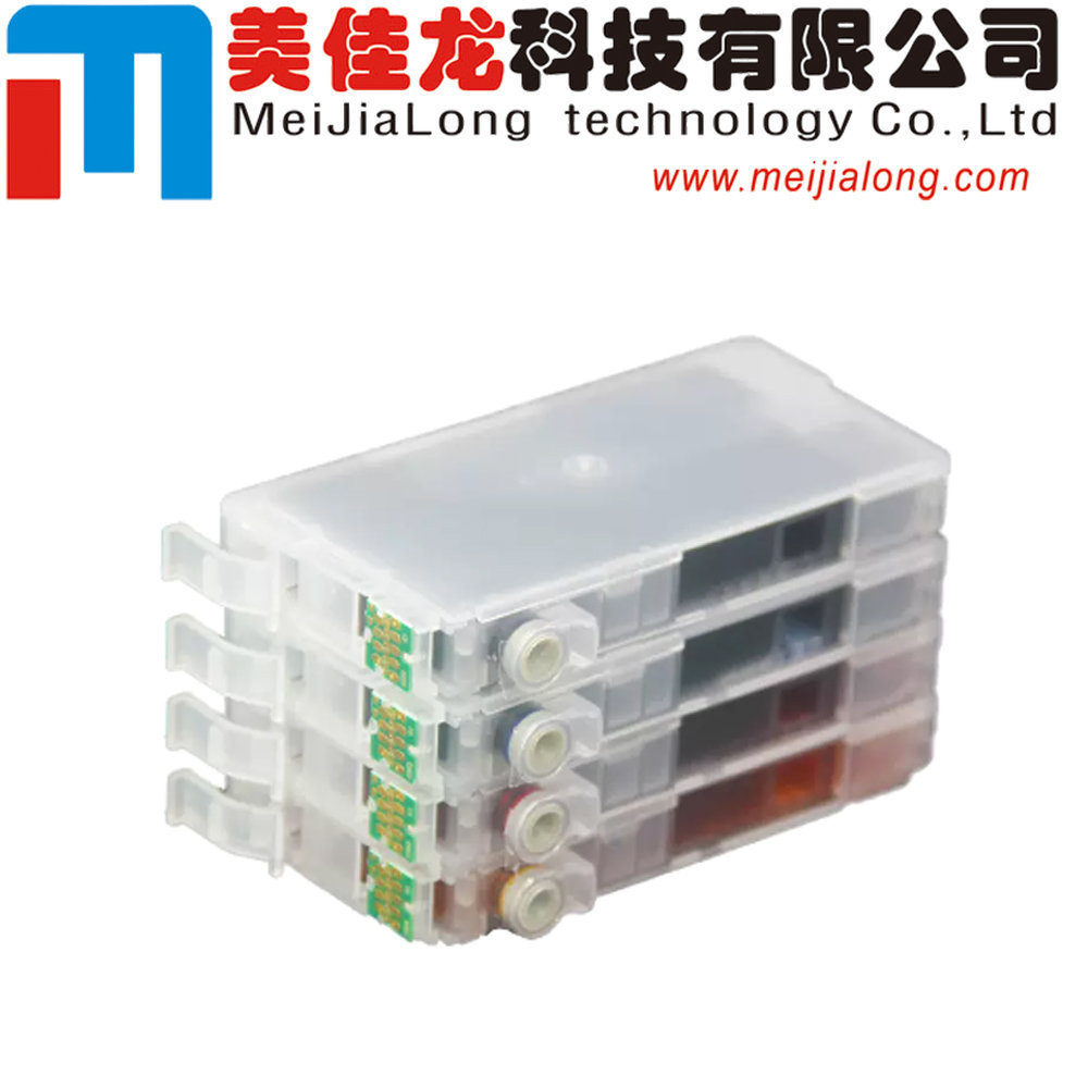 MJL 1Pcs Refillable Ink Cartridge with Chip 812 812XL 822 822XL for Epson WF-7310 WF-7820 WF-7830 WF-7835 WF-7840 7845 EC-C7000