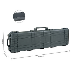 Time-limited Promotion 1346x406x155mm Plastic Protective Box For Gun/ Multi-Functional Foam Waterproof Case