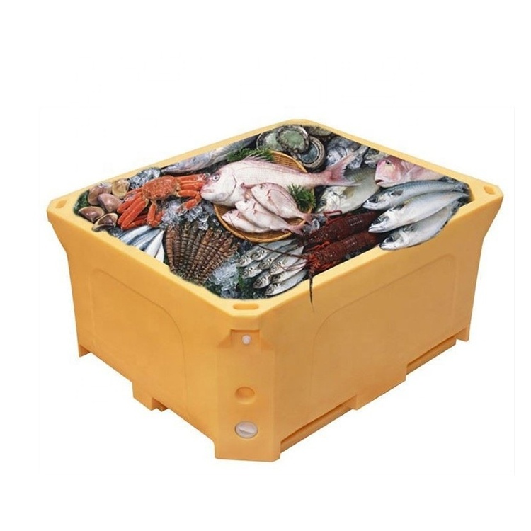 fish tub and fish frozen storage bin fish transport container