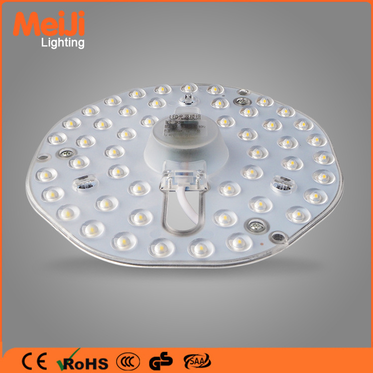 2700k-6500K single color 12W multi module light replace SMD round led concealed ceiling light color changing led