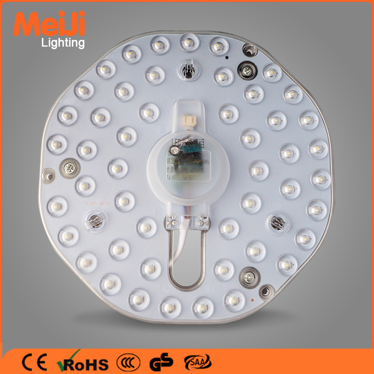 2700k-6500K single color 12W multi module light replace SMD round led concealed ceiling light color changing led