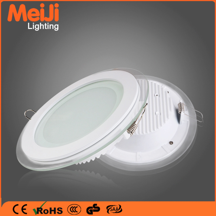 Good price round led panel light 18w ultra thin led flat panel night light glass edge lit led light panel exterior decorative