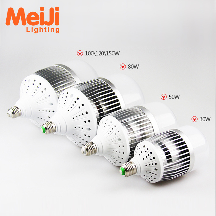 Super brightness 50W 80W 100W 150W 180 Degree e27/e40 led bulb