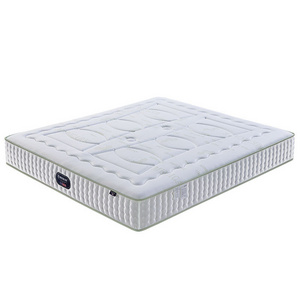 10 Inches Fiber Latex 3D Layer Pocket Spring Firm Memory Foam Mattress