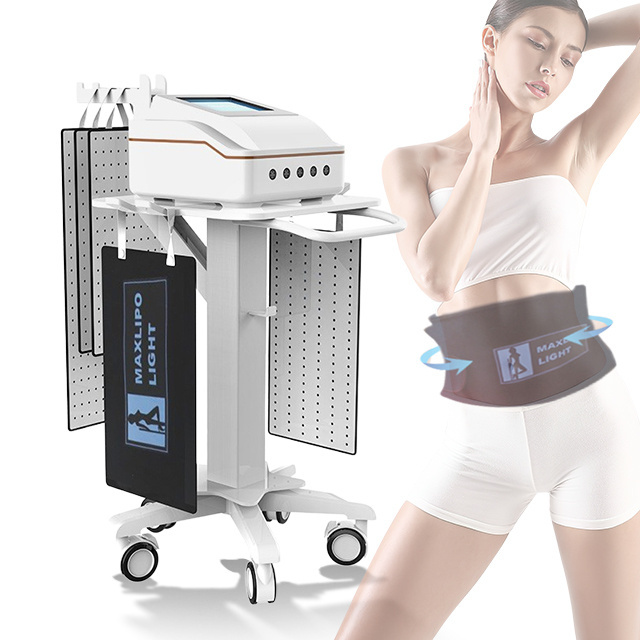 2023 Lipo Laser Machine 635nm 6D 5D Lipo Pad Laser Slimming Machine Lipo Laser Red Light Therapy Machine