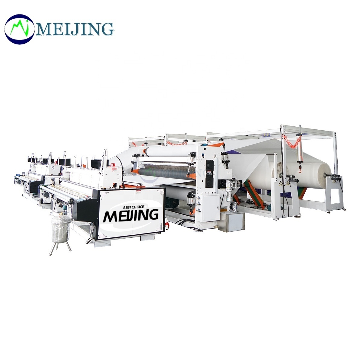 Maquinas para fabricar papel higienico Toilet Paper machine For Cotton Towel Maxi Roll tissue Paper Lamination Making Machine