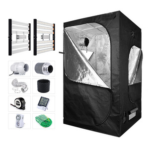 Meijiu Cheap Grow Tents Customized Dark Room Hydroponic Complete Grow Tent Kits 80*80*160cm 600D Indoor Grow Tent