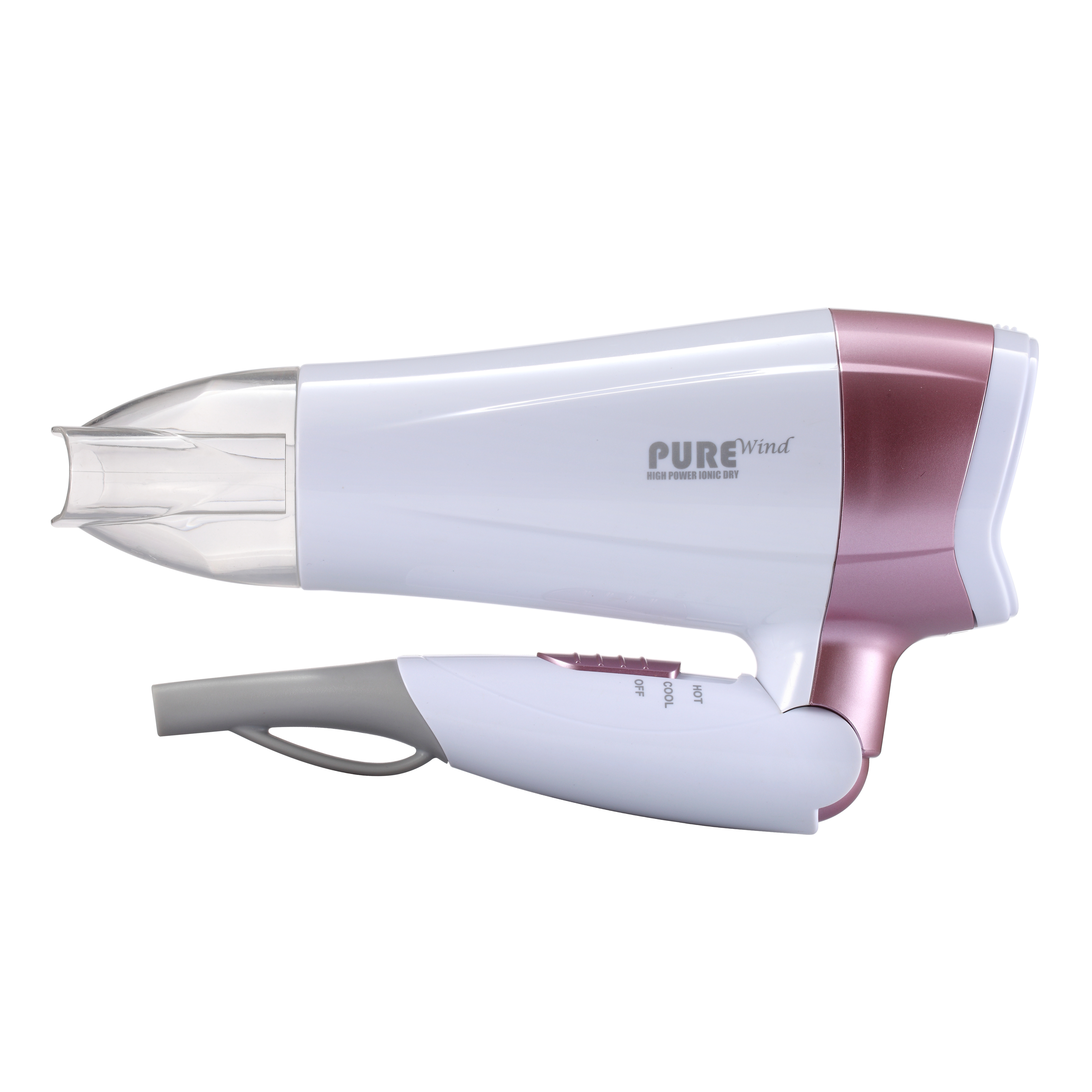 2023 High quality 2000W Nagative Ion Travel Hair Dryer with Foldable Handle for Easy to Carry