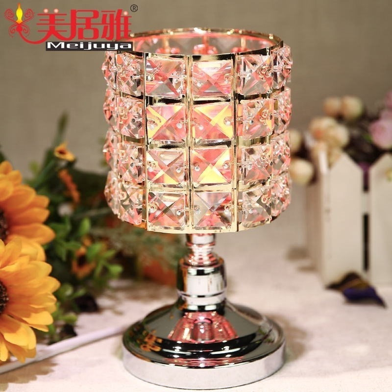 2020 Style LED Crystal Wax Tart Incense Oil Warmer Electric Fragrance Lamp