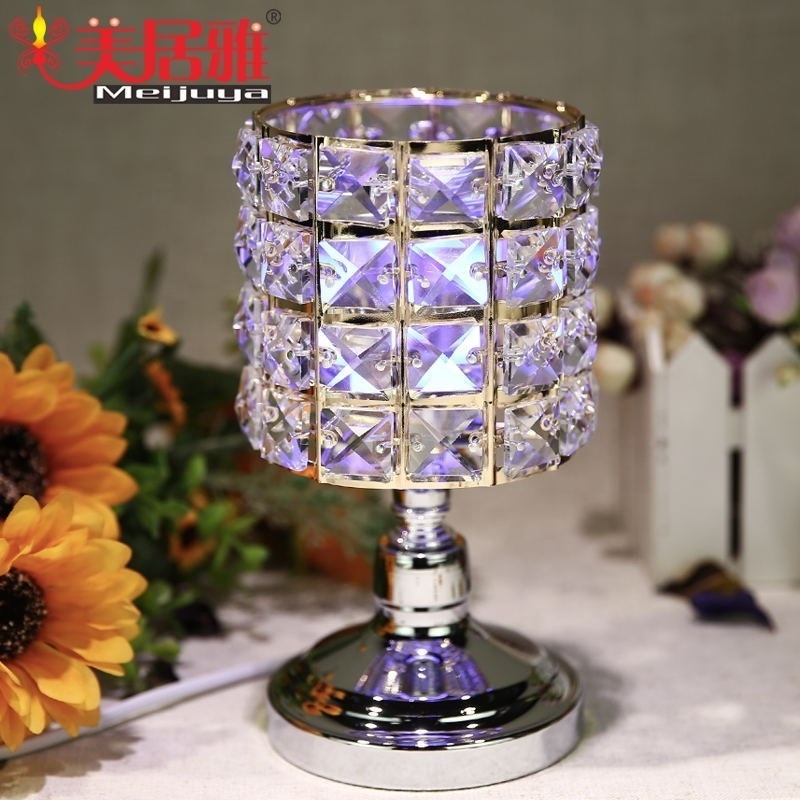 2020 Style LED Crystal Wax Tart Incense Oil Warmer Electric Fragrance Lamp