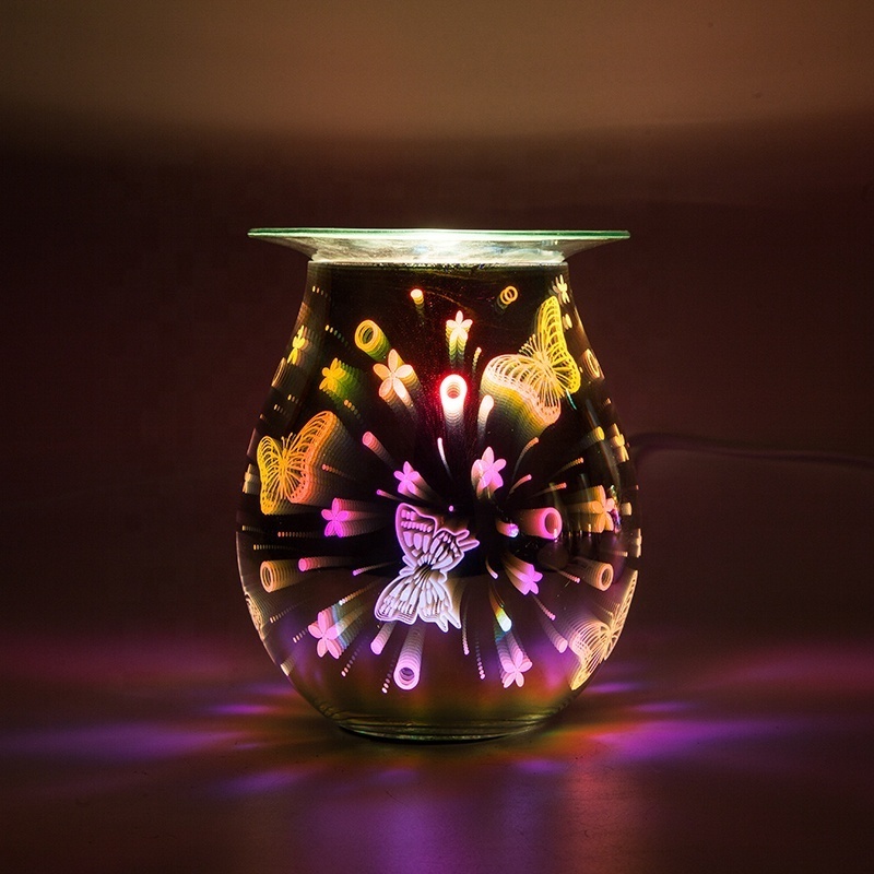 Custom Electric Scented Candle Warmer Oil Burner 3D Aroma Melt Wax Warmer