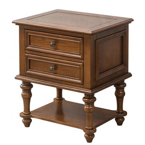 antique wood nightstands furniture for bedroom	Baroque style