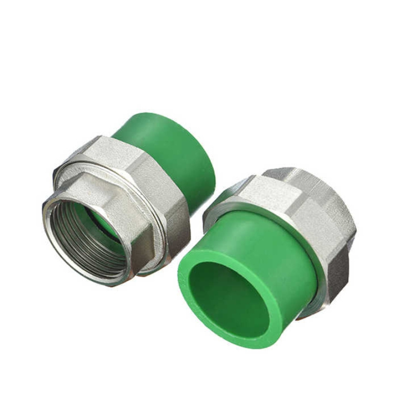 Customized Ppr Female Threaded Union And Fitting High Quality PPR Pipe Fitting White Female Threaded Union