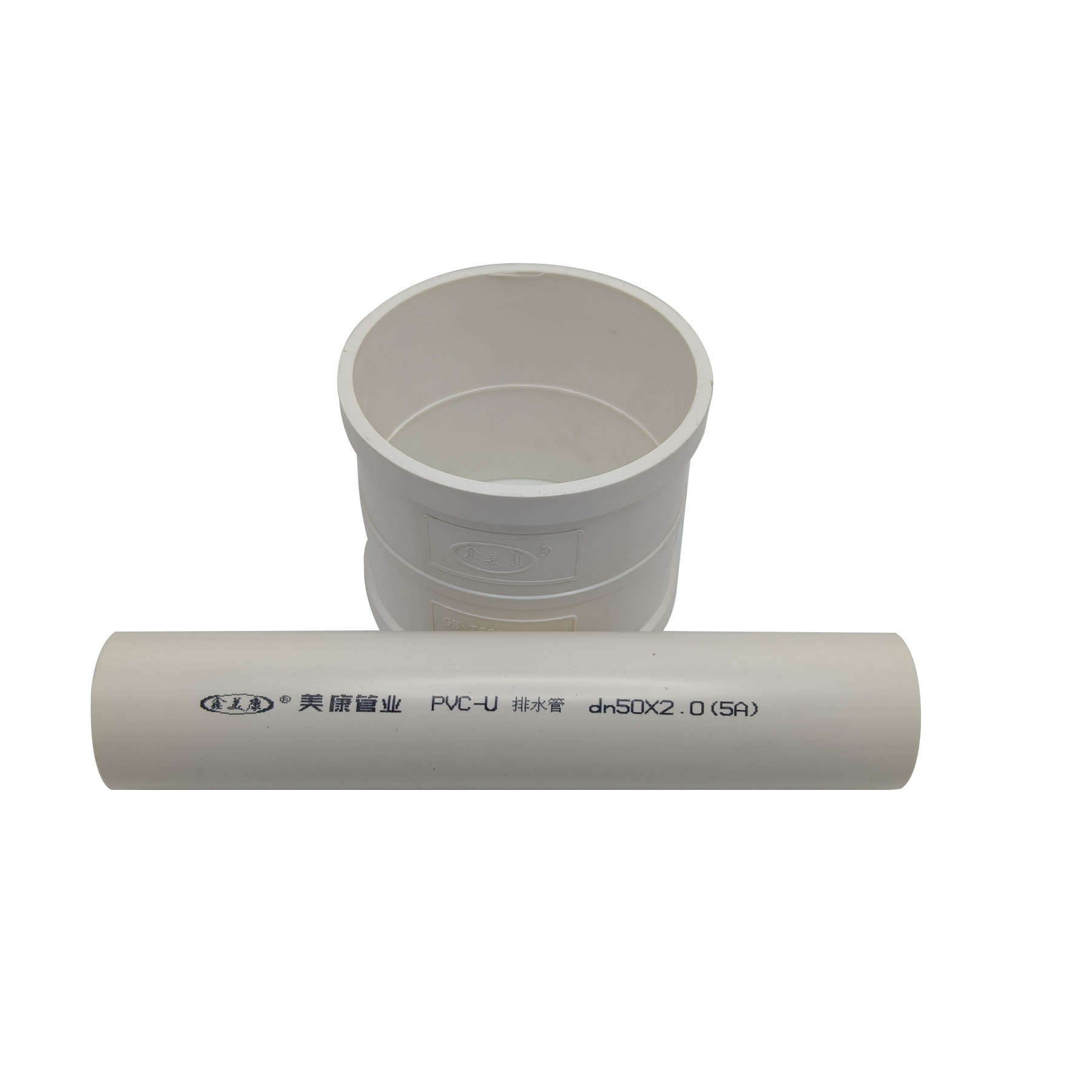 Factory Direct Sale PVC-U Plastic Tubes 50mm 75mm 90mm 110mm Perforated PVC Drain Pipe