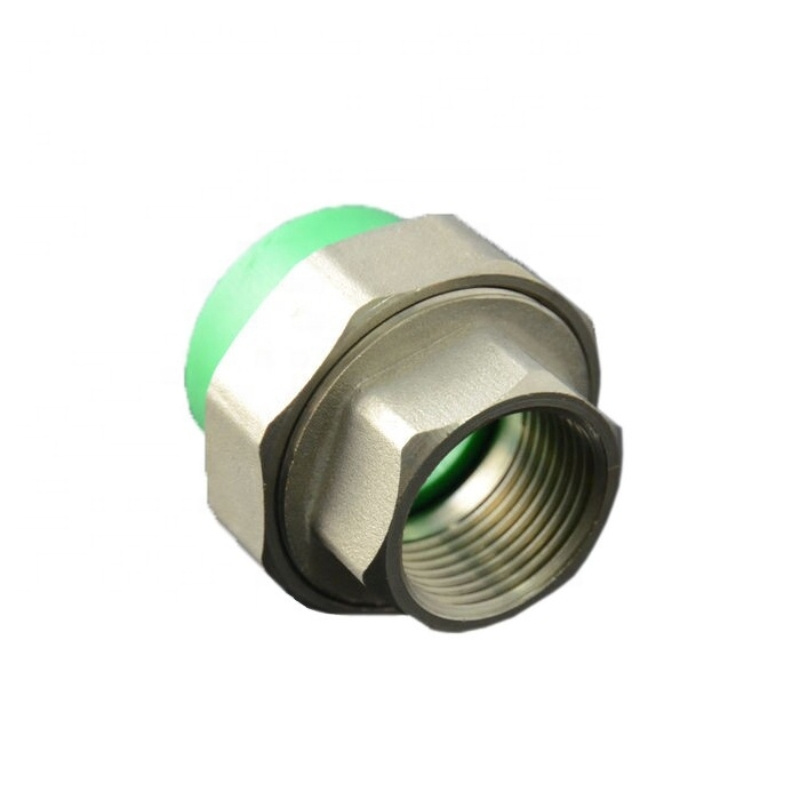 Customized Ppr Female Threaded Union And Fitting High Quality PPR Pipe Fitting White Female Threaded Union