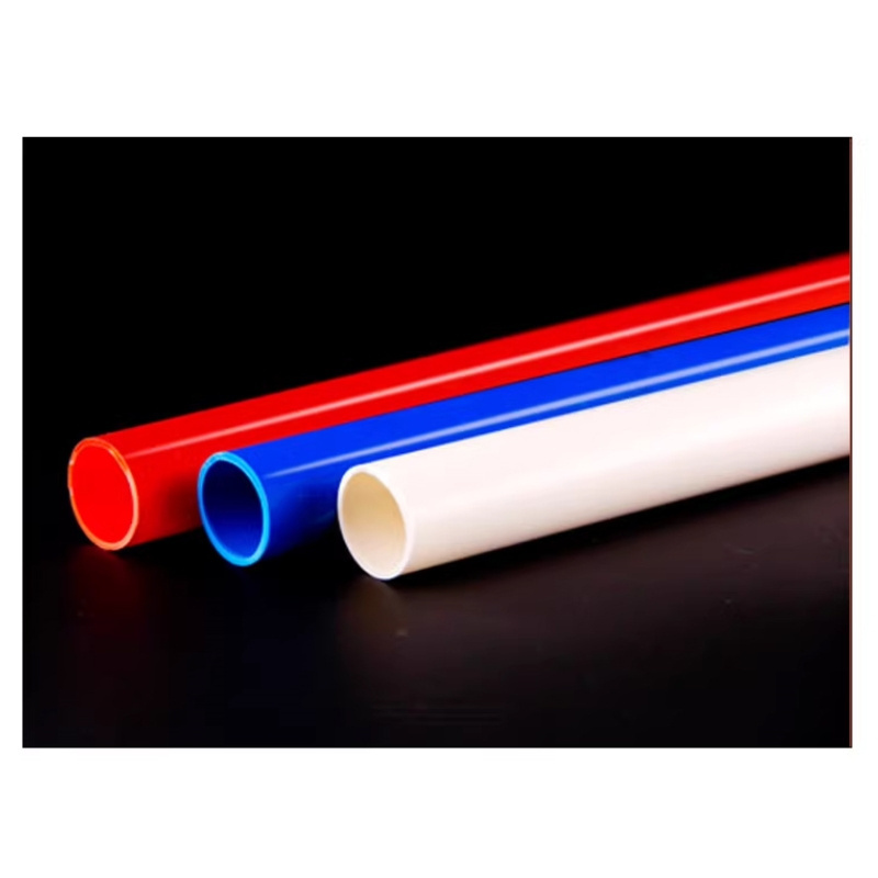 Bulk Black and Orange 25mm-150mm PVC Electrical Pipes 100mm Coated Sizes 12mm 13mm 10mm Conduit Plastic Tubes