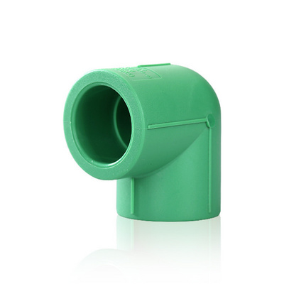 PPR Pipe Fittings 90-Degree Elbow Polypropylene Plastic Durable PPR Pipe Joint