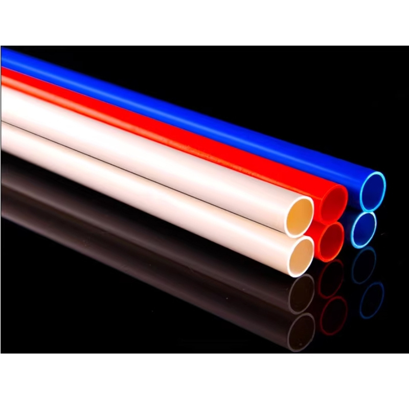 Bulk Black and Orange 25mm-150mm PVC Electrical Pipes 100mm Coated Sizes 12mm 13mm 10mm Conduit Plastic Tubes