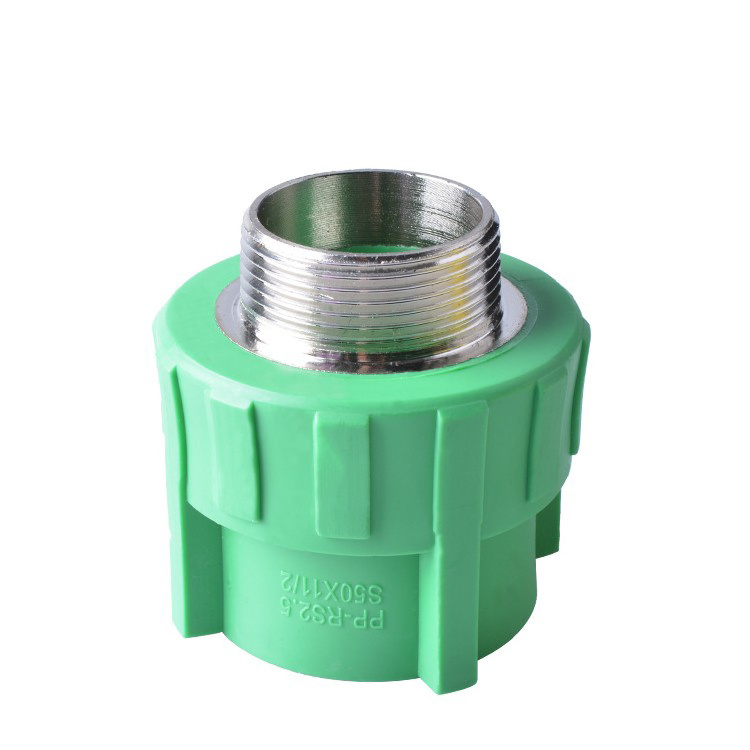 International Standards Hot Sell Ppr Tube Male Thread Coupling Adaptor Male Socket Pipe And Fittings