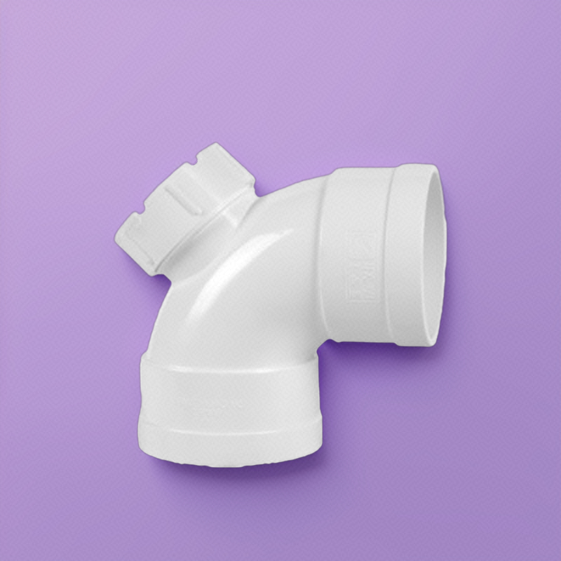 50-110mm PVC-U drainage pipe fittings rain gutter sanitary bathroom PVC dwv fittings