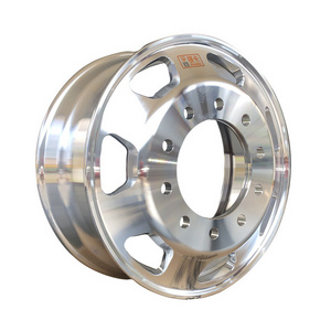 Truck Aluminum Alloy Wheel 8.25X22.5 Inch Aluminum  Material Wheel