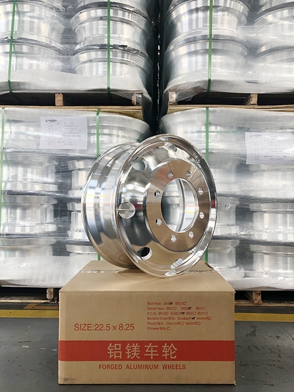 22 inch 22.5*8.25 heavy duty truck wheels / semi trailer forged aluminum wheel rims / Passenger car wheel