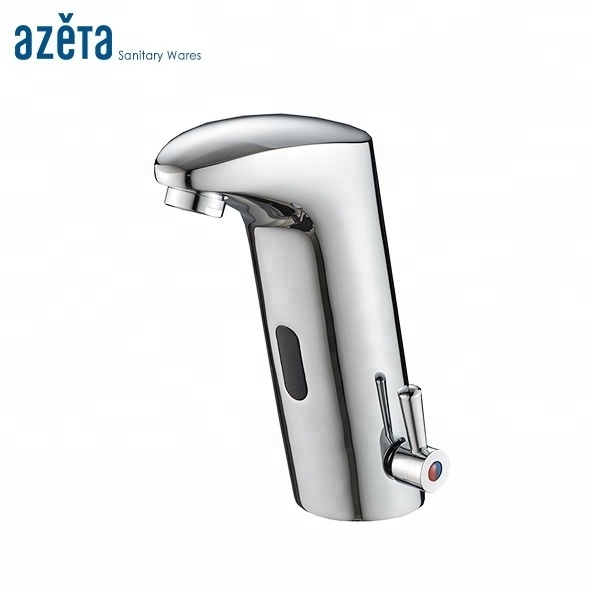 Smart Bathroom Hand Wash Basin Water Tap Infrared Motion Touchless Automatic Sensor Faucet With Control Box