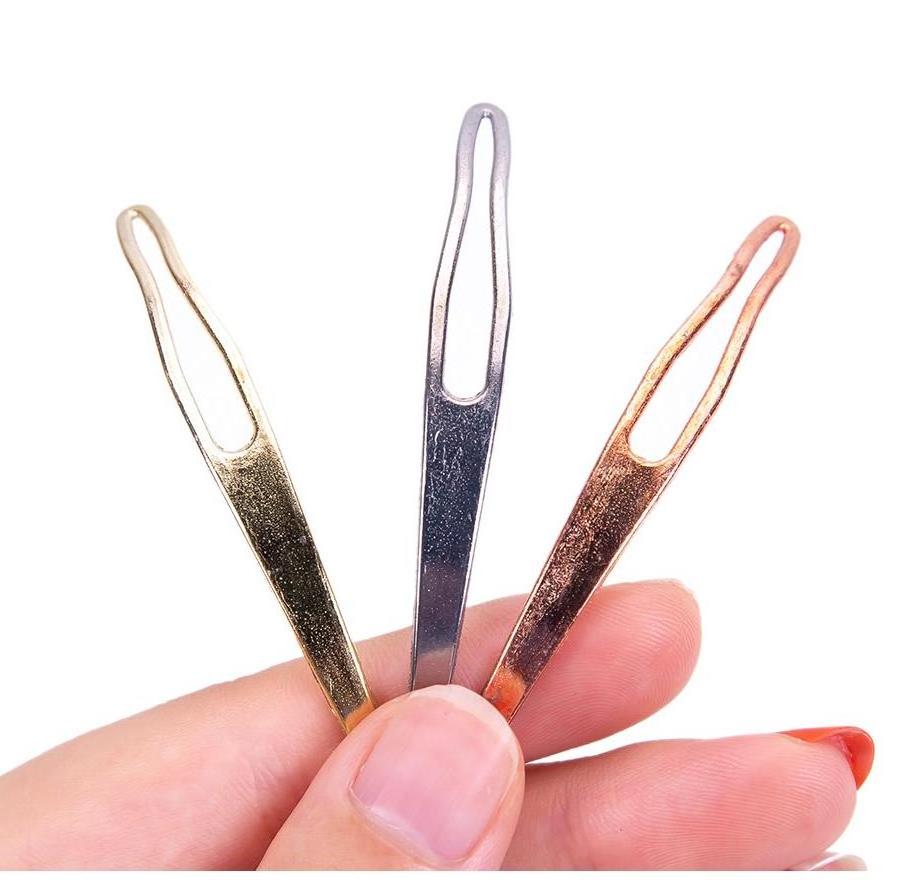 Dreadlock Interlocking Needles Metal Crochet Needles For Hair Dreadlock Sisterlock Needle Hook Weaving Tools