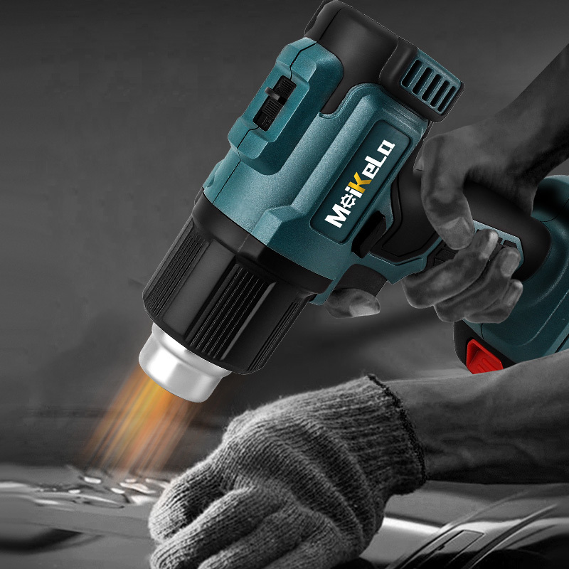 MeiKeLa 2000W High Power Sealing Tools Wax Thermo Glue Gun Sticks Rechargeable Lithium Electric Hot Air Gun Cordless Heat Guns