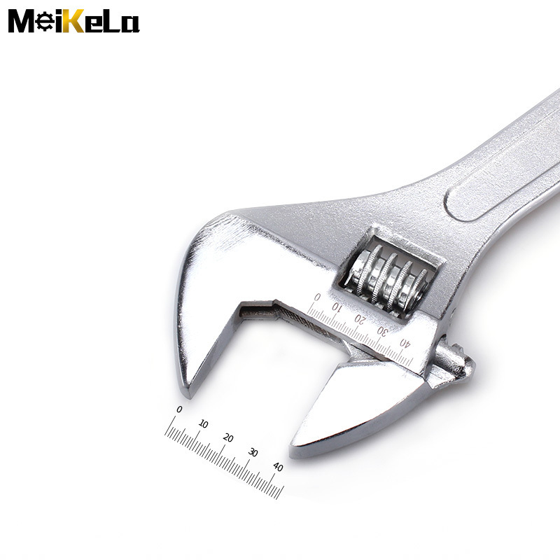 MeiKeLa Carbon Steel Spanner Stamped Wrench Adjustable Wrench for Household 6