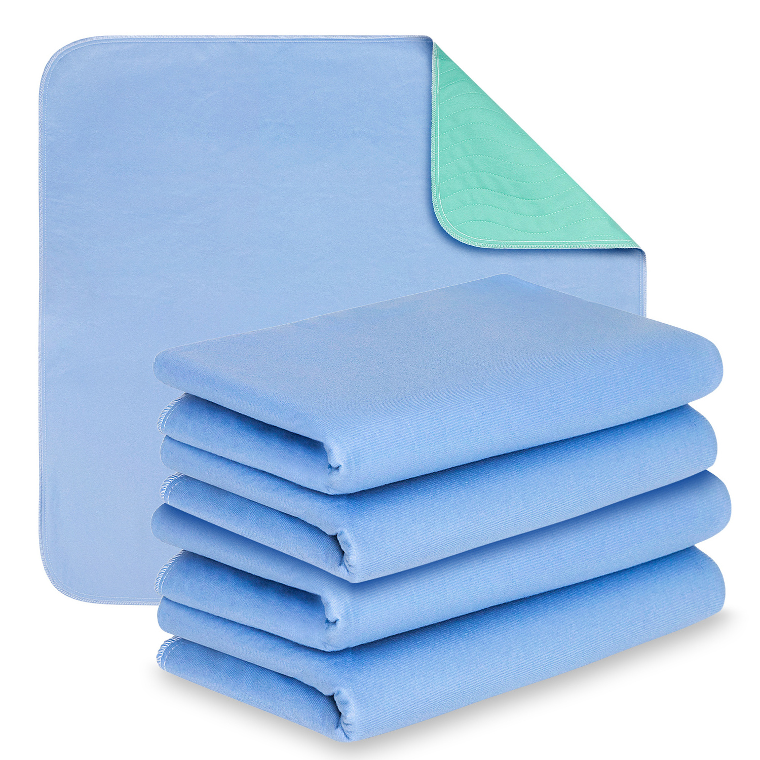 Reusable and Washable Incontinence Bed Pads Waterproof Protective Underpads 34