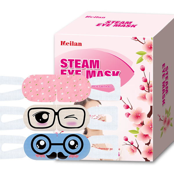 Custom Logo Private Label Heat Disposable Steam Eye Mask