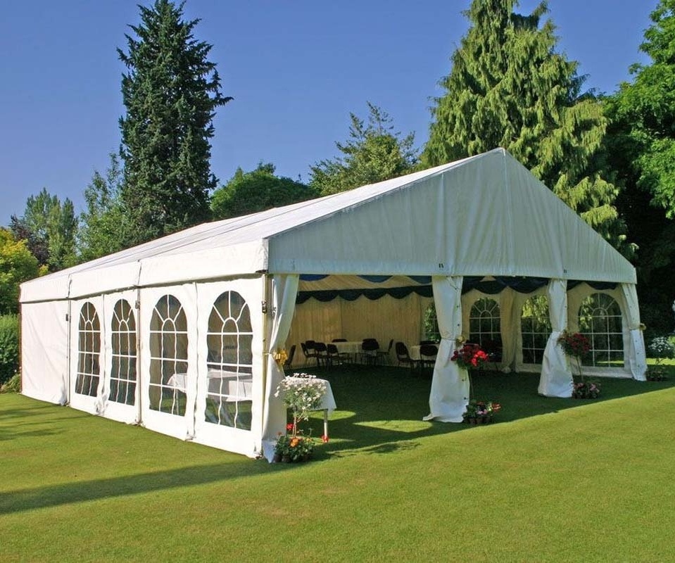 Aluminum Party Event Exhibition Tent Outdoor PVC Wedding Church Tents Luxury Trade Show Tent