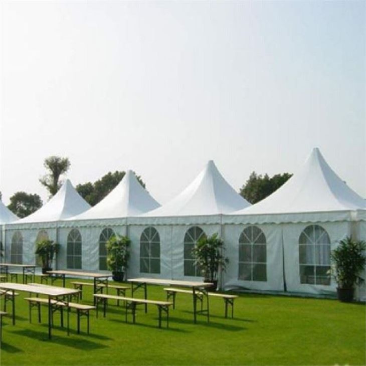 outdoor aluminum tent customized PVC pagoda tent insulated outdoor tents for rental events canopy