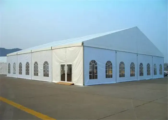 Aluminum Party Event Exhibition Tent Outdoor PVC Wedding Church Tents Luxury Trade Show Tent