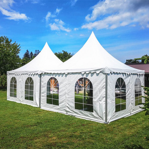 outdoor aluminum tent customized PVC pagoda tent insulated outdoor tents for rental events canopy