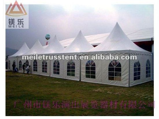 outdoor aluminum tent customized PVC pagoda tent insulated outdoor tents for rental events canopy