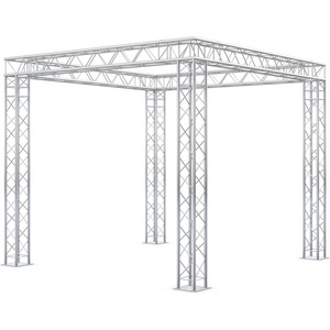 Outdoor LED Screen Square Roof Truss System Mobile Audio DJ Lighting Stage Equipment Aluminum Wedding Event Display Truss