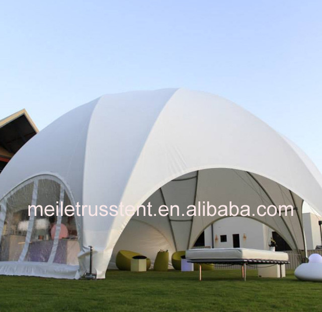 Geodesic Dome Shell Shape Circus Tent for Outdoor Hemispherical Animal Transparent Star Tent