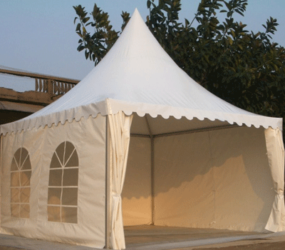 5x5 6x6m Aluminum Beach Pagoda Gazebo Canopy Waterproof PVC Fabric Glass Party Marquee Outdoor Wedding Event Exhibition Tent