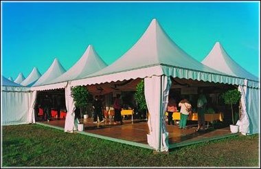 trade show marquee tent pagoda tent with curtains for backyard party  wedding tent 150 people