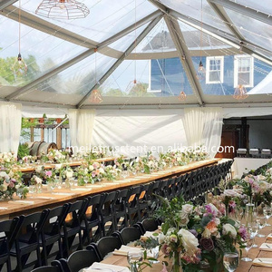 Romantic Clear Party Tent Transparent Tents For Events Outdoor Wedding Marquee Tent chapiteau