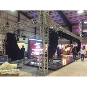 Customized Aluminum DJ Sound Speaker Lighting Truss Display Portable Outdoor Wedding Stage Truss System